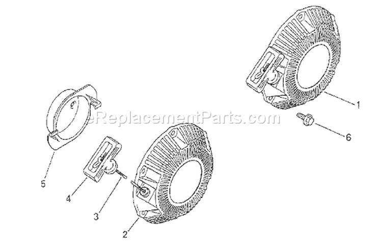 Page Q Diagram and Parts List for 1776-0  Briggs and Stratton Generator